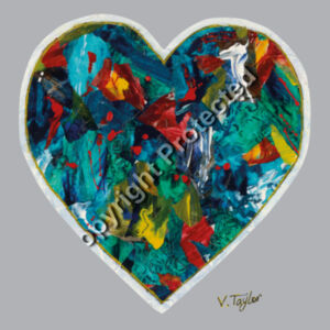 Colours of the Heart by Viv Taylor - Womens Design