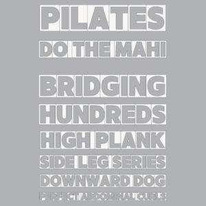 Pilates Mahi + Treats - AS Colour Womens Relax Zip Hoodie Design