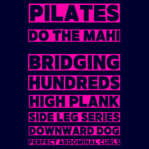 Pilates Mahi + Treats - AS Colour Womens Maple Curve Longsleeve Tee Design