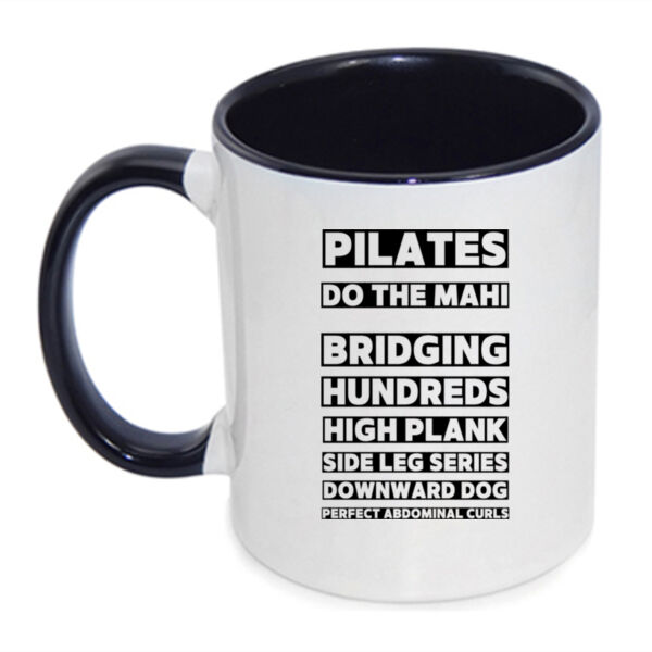 Pilates Mahi + Treats - Inner Coloured Mug Thumbnail
