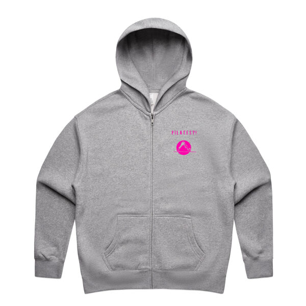 Alison's Pilates Class - Pie Lattes - AS Colour Womens Relax Zip Hoodie Thumbnail