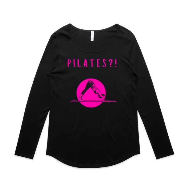 Alison's Pilates Class - Pie Lattes - AS Colour Womens Mali Long Sleeve Tee Thumbnail