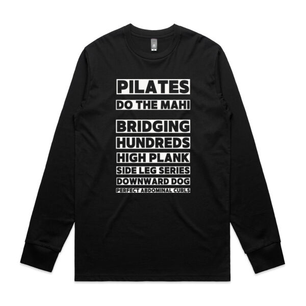 Pilates Mahi + Treats - AS Colour Mens Staple Longsleeve Tee Thumbnail
